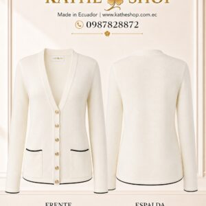 Chaqueta crema